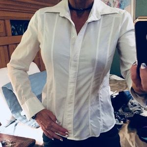 Armani white button-down